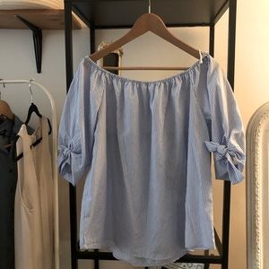 Roommates Stripped Blouse-L